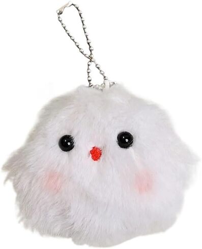 Super Cute Kawaii Funny Face Happy Star Lucky Plush Capybara Keychain Key Chain Gift Keyring Bag Pendant Car Key Ring in Kuwait