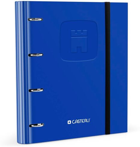 72997 - Basic Die -Cut 4 Binder ، غطاء مبطن غير لامع ، حجم 320 × 275 × 40 مم ، ألوان متنوعة ، حلقات 40 مم (أرجواني) in Saudi Arabia