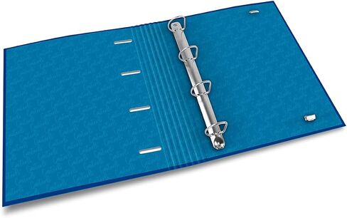 72997 - Basic Die -Cut 4 Binder ، غطاء مبطن غير لامع ، حجم 320 × 275 × 40 مم ، ألوان متنوعة ، حلقات 40 مم (أرجواني) in Saudi Arabia