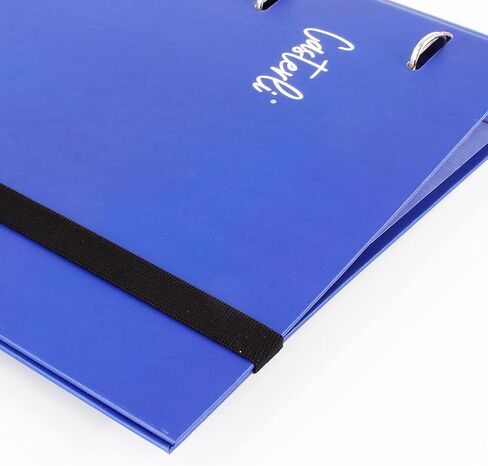 72997 - Basic Die -Cut 4 Binder ، غطاء مبطن غير لامع ، حجم 320 × 275 × 40 مم ، ألوان متنوعة ، حلقات 40 مم (أرجواني) in Saudi Arabia