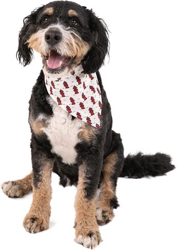 Lazy One Dog Bandana, Reversible Cotton Bandanas for All Dog Sizes (Happy Camper, Large) in Saudi Arabia