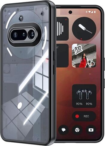 for Xiaomi Poco X6/Redmi Note 13 Pro 5G Case,high qualit,PC Material Carbon Fiber,Hard Shell,Scratch Resistant,FlexibleFull Protection,Anti-Skid-Black in Saudi Arabia