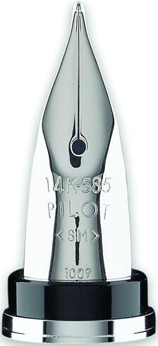 Pilot Namiki Falcon Collection PENTAIN PEN ، برميل أسود مع لهجات ذهبية ، NIB الناعم الناعم (60152) in Saudi Arabia