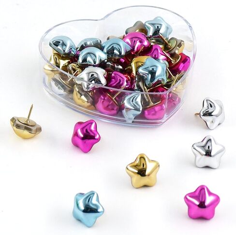 40 Pack Cat's Eye Devinative Push Pins ، Thumb Toots for Bulletin Board Decor in Kuwait