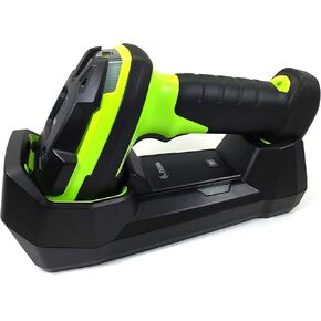 Zebra LI3678-SR Ultra-Rugged Cordless 1D Barcode Scanner Kit | FIPS | Includes Cradle, Power Supply & USB Cord | Vibration Motor (Renewed)