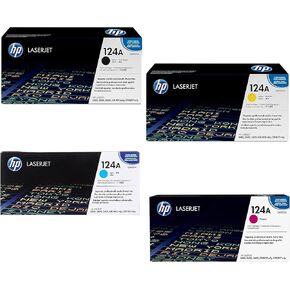 HP 124A Q6000A/Q6001A/Q6002/Q6003A 4 Colors Toner Cartridges For LaserJet 2600n 1600 2605 1015 1017