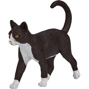 MOJO Cat Black & White Toy Figure (387200)