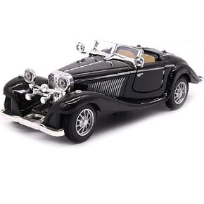 1:28 Scale Pullback Diecast Metal Antique Classic Model Cars Collectible Toy Gifts (Red,Length 6.5in/16.8cm)
