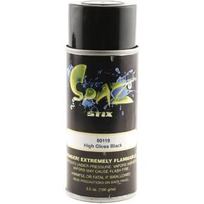 High Gloss Black/Backer Paint Aerosol 3.5oz