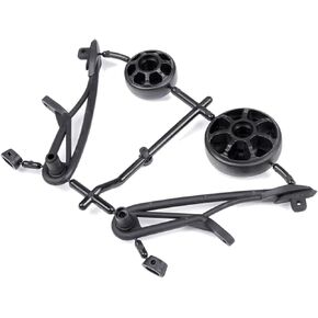RC Praff Part متوافق مع HPI للسباق من أجل وحشية للتدفق لـ Rovan for Torland 1/8 RC Car Parts Kit الخلفية الخلفية.