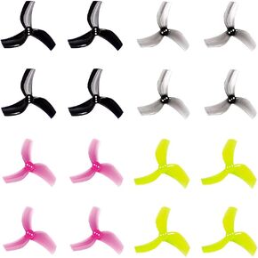 Gemfan D63 Ducted 63mm 3-Blade PC Propeller for RC FPV Racing Freestyle 2.5inch Cinewhoop Ducted Drones 16pcs 8CW 8CCW