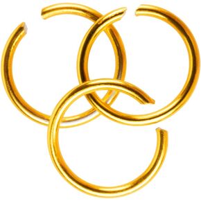 Craft County Metal Jump Rings – Connecting Loops for Chains and Jewelry (Purple 10mm, 1000 Pack)