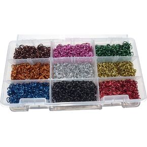Jeweler Starter Kit Jump Rings Anodized Aluminum 5/32 20g American Chainmail