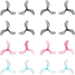 8Pairs Gemfan 2216 3 Blade Propellers Props for FPV 2-inch FPV Racing Drone