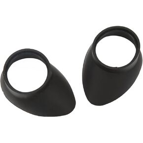 aqxreight 2pcs Rubber Eye Cups for Microscopes Monoculars and Telescopes with 27mm Inner Diameter Fodable Design