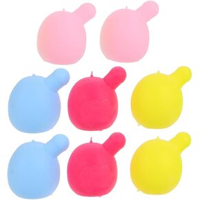 Wakauto 8pcs Press Bubble Insert for DIY Doll Making,Squeeze Stress Relieving Toys for Crochet Bubbles Party Bag Fillers Press Parts Replacement