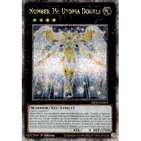 Number 39: Utopia Double - MP24-EN031 - Quarter Century Secret Rare - 1st Edition