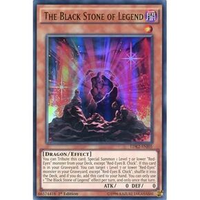 YuGiOh : LDK2-ENJ05 Limited Ed The Black Stone of Legend Ultra Rare Card - ( Yu-Gi-Oh! Single Card ) by Deckboosters