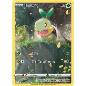 Pokemon – Turtwig GG31/GG70 -Crown Zenith – Galarian Gallery – Full Art – Holo Card