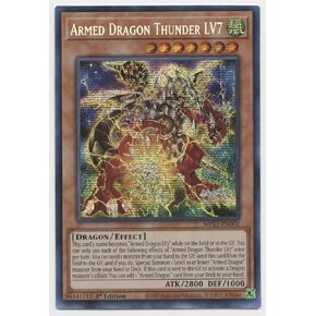 Yu-Gi-Oh! Armed Dragon Thunder LV7 - MP22-EN002 - Prismatic Secret Rare - 1st Edition