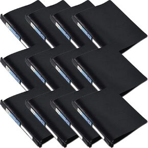 AVERY Hanging Storage Binder with Gap Free Round Rings, 1'' Capacity, Black, Total 12 EA, Sold as 1 Carton