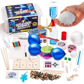 Original Stationery Weather Science Kit Discovery Lab, Science Kits to Learn Meteorology and Extreme Weather for Kids, Create Weather Toys and Do Kids Science Experiments Ages 8+