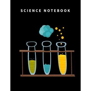 Science Notebook: 110 Blank and Lined pages and White Paper