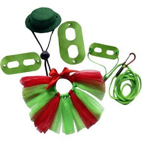 ERINGOGO 1set Lizard Leash Set Christmas Traction Rope for Reptiles Outfit for Lizard Lightweight and Comfortable for Outdoor Fun