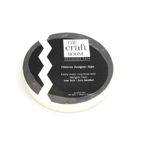 Milltown Merchants 5/8 Inch RIC-Rac Designer Tape - Shape Tape - Low Tack, Low Adhesive Painters Tape, 30 Yards