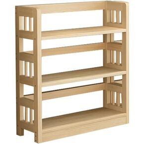 Bookshelf Home Bookshelf Floor-to-Ceiling Display Rack Multi-Layer Rack Suitable for Living Room Study Office Book Storage Bookshelf Bookshelves(70cm)