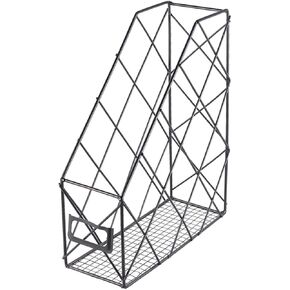 3pcs سطح المكتب Desktop Rack for Books مجلات وملفات منظم التخزين البسيط لمساحات العمل المرتبة
