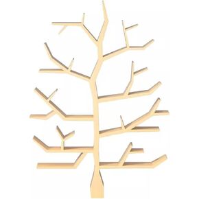 Bookshelf Creative Solid Wood Art Tree-Shaped Bookshelf Office Living Room Corner Wall Shelf Floor Bookcase Bookshelves