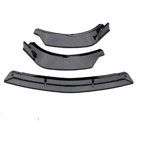 Spoiler Separator, Compatible with Benz E-Class W213 2021-2023 Front Bumper Lip Splitter Diffuser Body Kit Spoiler Bumper Guard Protector Accessories(Carbon Look)