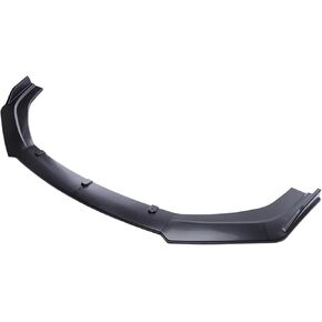 Spoiler Separator, Universal Car Front Bumper Lip Body Kit Spoiler Splitter ABS Bumper Canard Lip Splitter Car Accessories(Matte Black)