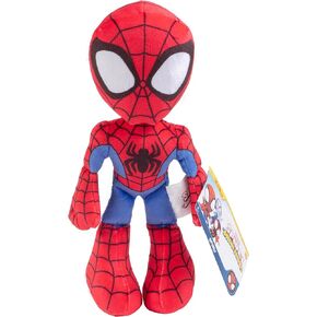 Marvel Spidey and His Amazing Friends 8" Spider-Man Plush - Spider Man Stuffed Animal Toy Figure - Officially Licensed - Spider-Verse Gift for Kids, Boys, Girls - 8 Inches