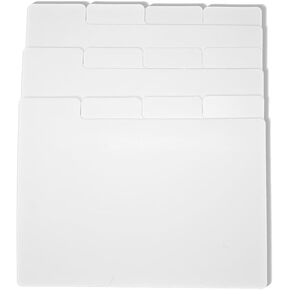 Greeting Card Organizer Dividers - 12pcs Card Dividers for Organizer Box, Blank Index Dividers for 9x7 Box, Keep Your Cards Sorted and Easy to Access