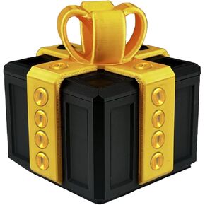 The Annoying Gift Box with Screws Annoying Present Puzzle Gift Box Toy Surprise Funny Prank Gift Box Money Card Container Novelty （8cm*8cm）