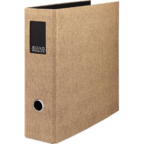 Rössler S.O.H.O. A4 Lever Arch File with Index Aperture Spine Width 85 mm Special Line Hazelnut