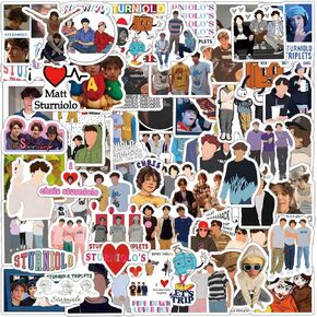 69Pcs Sturniolo Stickers Pack,Aesthetic Vinyl Waterproof Decals for Water Bottle,Laptop,Phone,Skateboard,Scrapbooking,Bumper Decor for Kids Teens Adults Fans for Party Supply Decor