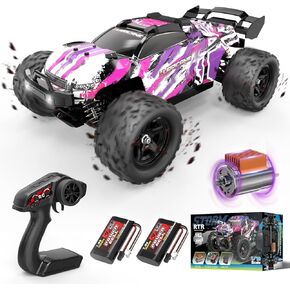 RC Cars 1:18 Entry-Level RC Car for Adults & Boys, All-Metal drivetrain Off-Road RC Racing Truck 40 km/h, Carros de Control Remoto 4x4 with 2 Batteries, Fast Remote Control Car for Adults