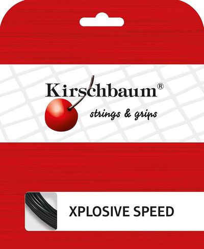 Kirschbaum Set Xplosive Speed 1.23 mm (17G) 40ft Black in Kuwait