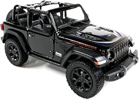 KiNSMART 2018 Jeep Wrangler Rubicon 5Inch 1:34 Scale Open Top Green w/ Pullback Action in Saudi Arabia
