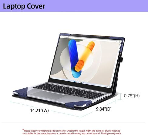 Laptop Case for ASUS Vivobook 16X 1605|X1605ZA|X1605EA|X1605PA|X1605VA|X1605VAP|X1603 [Note Other Models] All Inclusive Drop Case 16" PU Leather Protective Laptop Bag Detachable Shell (Wine red) in Saudi Arabia