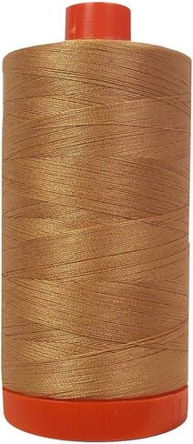 Aurifil Mako Cotton Thread Solid 50wt 1422yds Caramel in Saudi Arabia