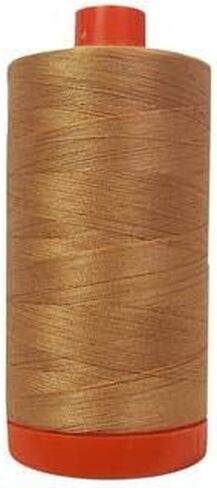 Aurifil Mako Cotton Thread Solid 50wt 1422yds Caramel in Saudi Arabia