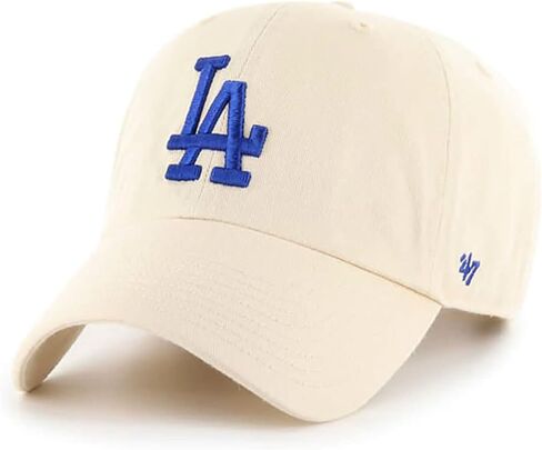 قبعة بيسبول '47 Los Angeles Dodgers Ballpark Clean Up Dad Hat - لافندر in Saudi Arabia