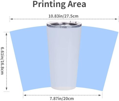 Craft Express 16 OZ Sublimation Tumblers Blanks Glossy White-Stainless Steel Coffee Tumblers Cups Mugs Perfect for Sublimation Oven Crafting-Set of 4 in Saudi Arabia