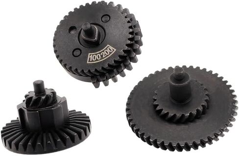 GERRIT Motor Pinion Gear Gear Set for 9:1 13:1 16:1 18:1 32:1 100:200 100:300 High Speed Gear Set Accessories for Ver.2/3 AEG Gel Blaster Gearbox (Size : Gear Set 100 200) (Size : Gear Set 13) in Saudi Arabia