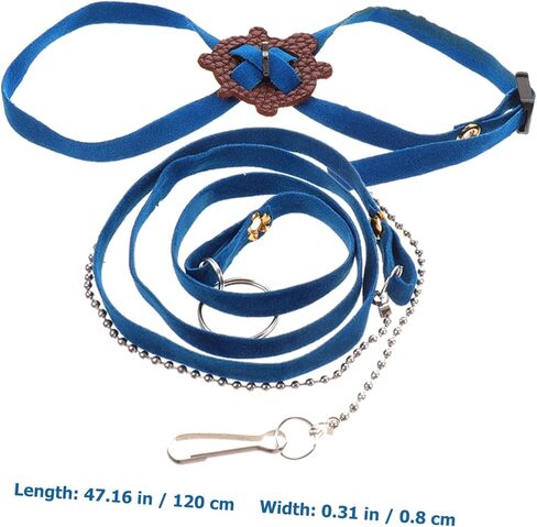 Totority Turtle Leash للحيوانات الأليفة المشي في الهواء الطلق للسلحفاة خفيفة الوزن وحبل التدريب لسهولة الاستخدام لأصحاب السلاحف in Kuwait