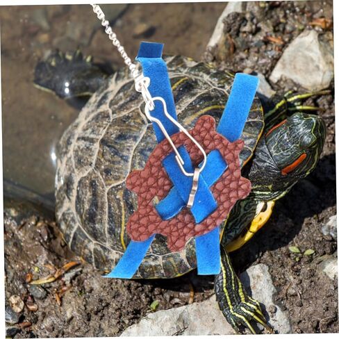 Totority Turtle Leash للحيوانات الأليفة المشي في الهواء الطلق للسلحفاة خفيفة الوزن وحبل التدريب لسهولة الاستخدام لأصحاب السلاحف in Kuwait